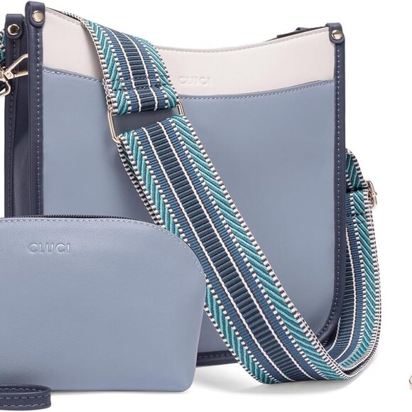 Purses for Women, Vegen Leather Crossbody Bags for Woman Trendy, 2PCS Hobo Handb - Picture 1 of 7